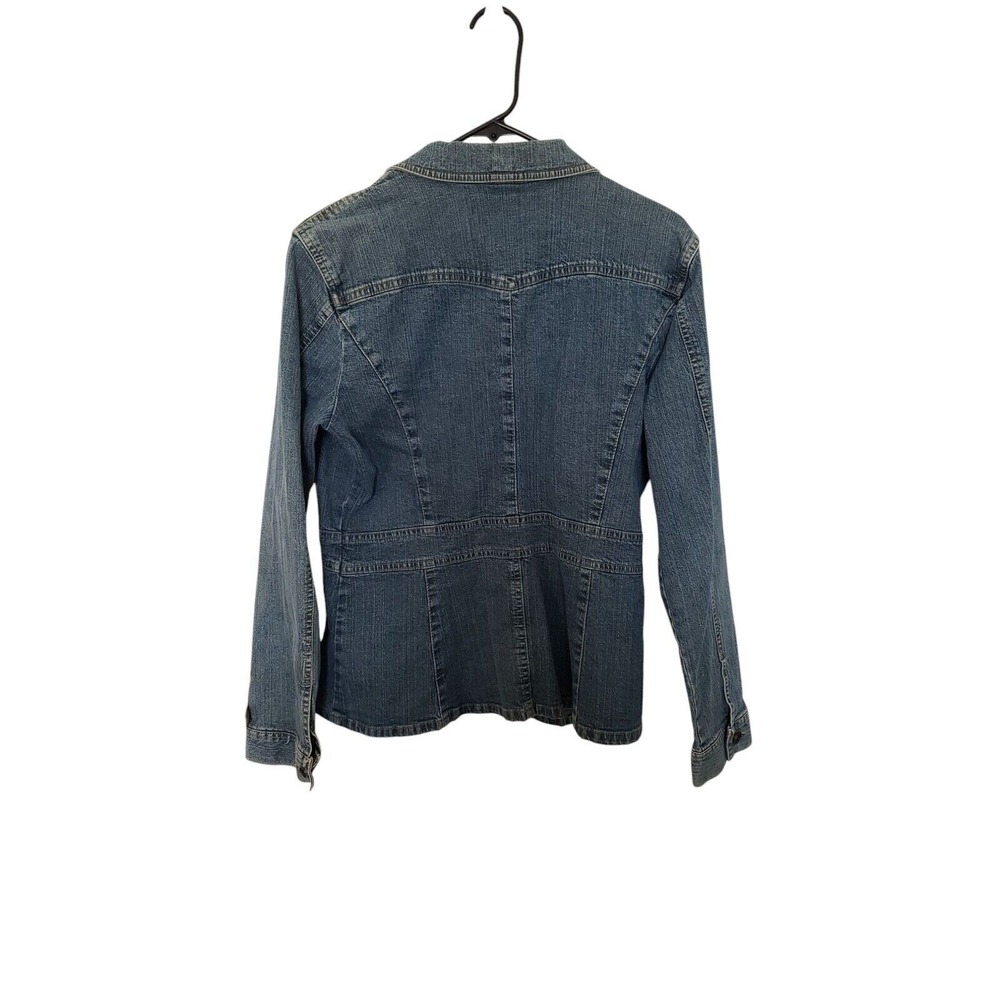 Axcess Blue Denim Jean Jacket - Picture 2 of 4